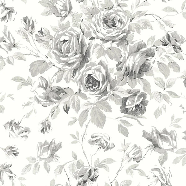 Dreamy purple wallpaper aesthetic-Manon Charcoal Rose Stitch Wallpaper from the Delphine Collection