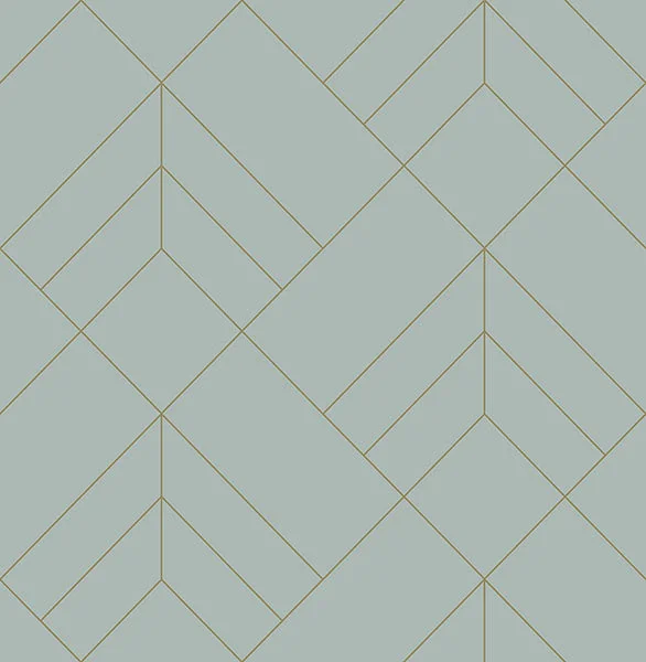 Daily wallpaper update free-Sander Light Blue Geometric Wallpaper from Hannah Collection