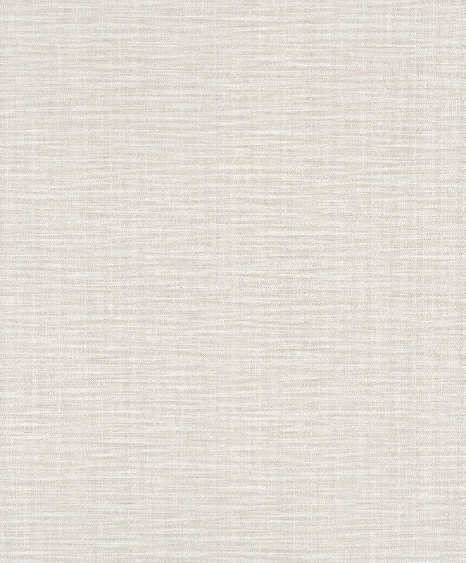 Creative wallpaper inspiration ideas-Weave White Beige Wallpaper from Eden Collection