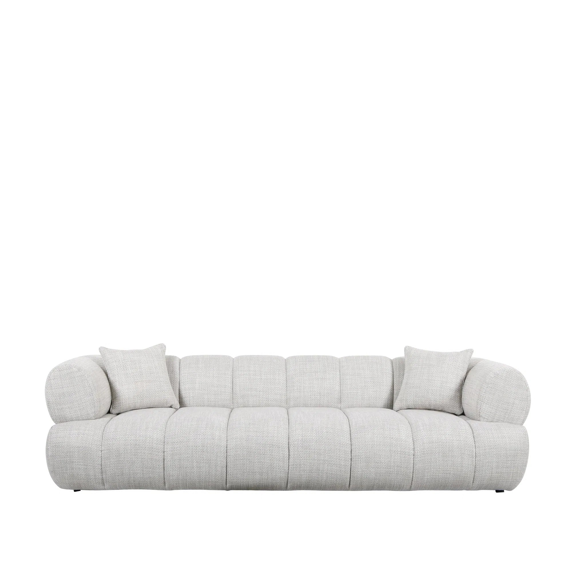 outdoor sectional sofa for garden -Chelsea - Light Grey Sofa