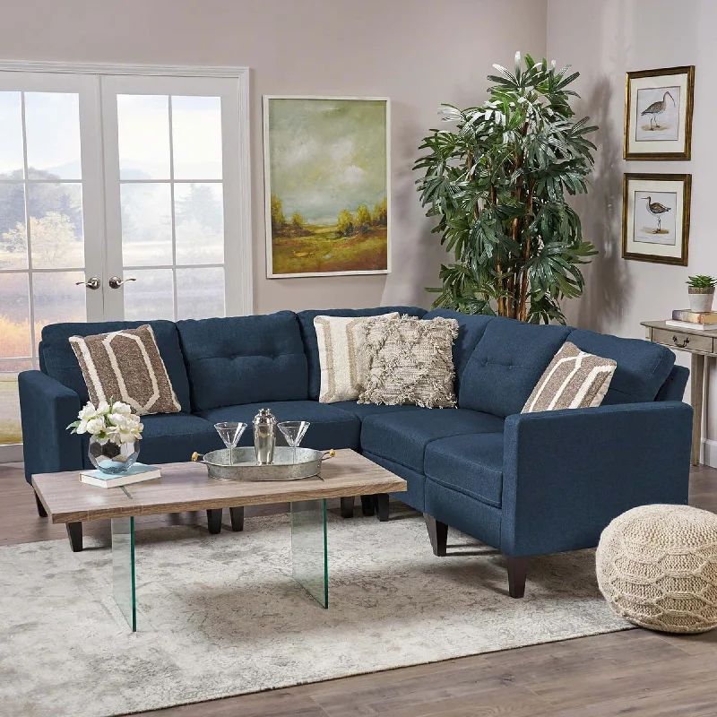 sectional sofa with luxurious design -5 Piece Upholstered Sectional