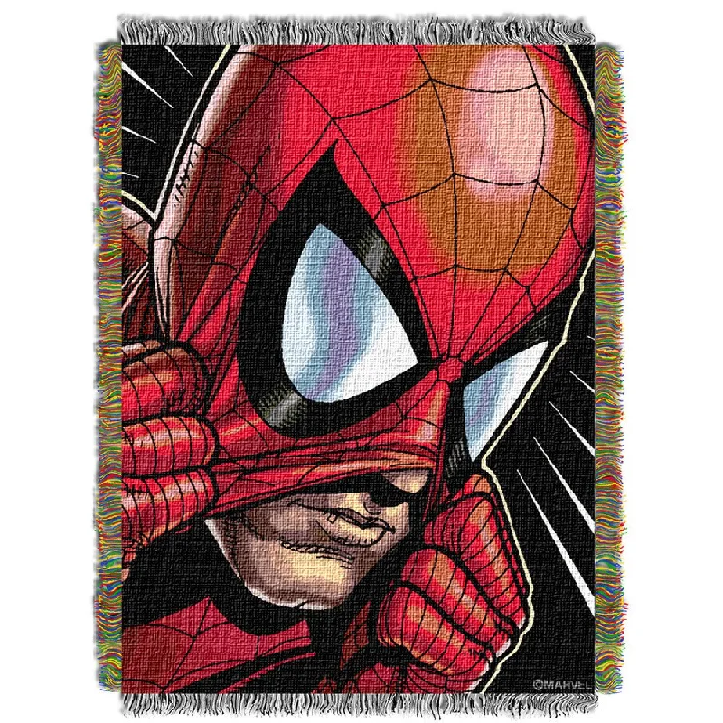 Coral throw blanket-ENT 051 Marvel Peter Parker Tapestry Throw