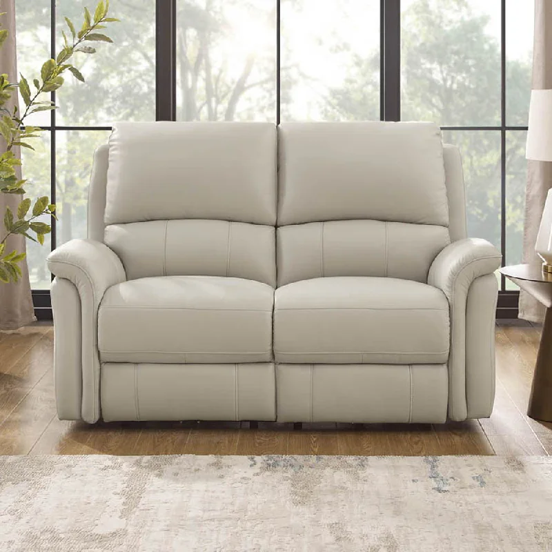 sectional sofa with built-in ottoman -Erindale - Power Headrest Zero Gravity Reclining Loveseat - Off White