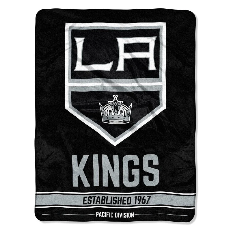 Christmas throw blanket-NHL 059 LA Kings Breakaway Micro Throw