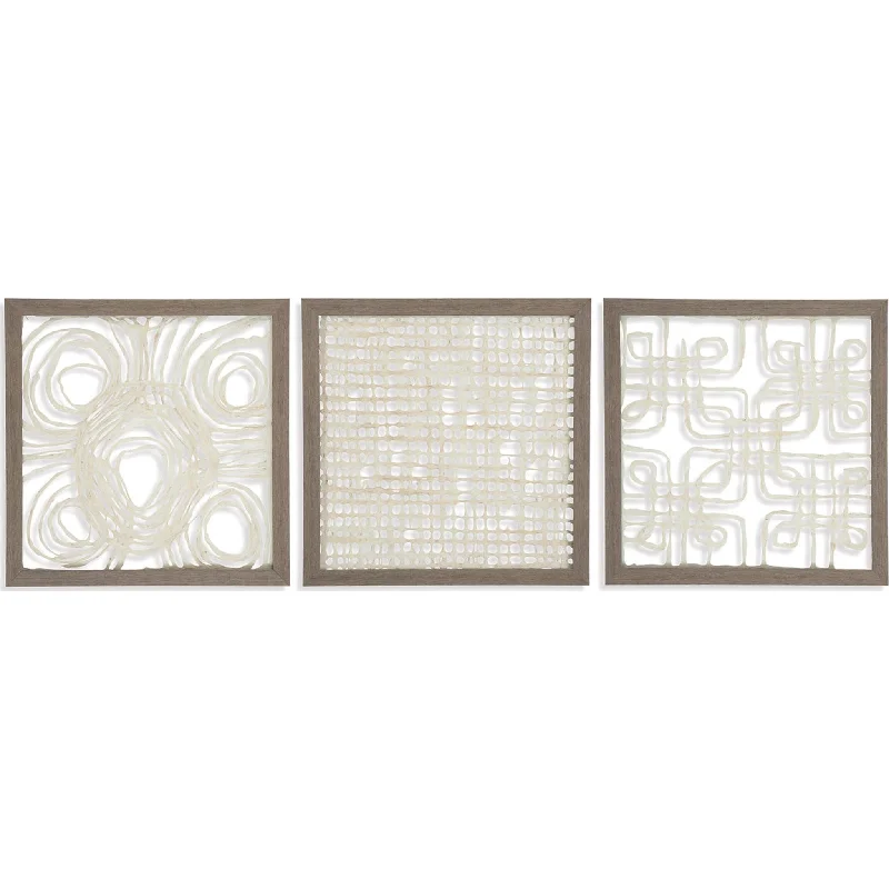 Wall decor with non-toxic finishes-Odella Wall Decor (Set of 3)