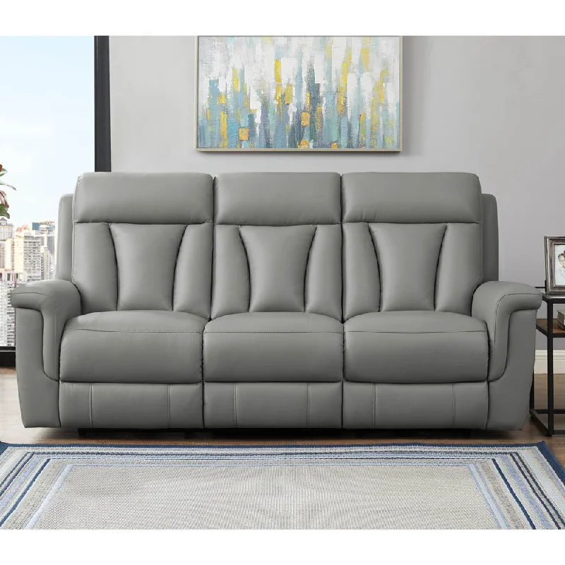 velvet sectional sofa with contemporary style -Rhapsody - Power Zero Gravity Reclining Sofa