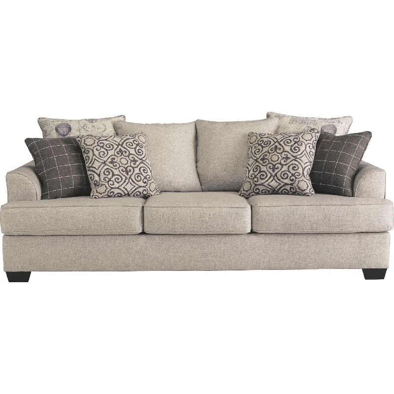 comfortable sofa with luxury fabric -Velletri Queen Sofa Sleeper