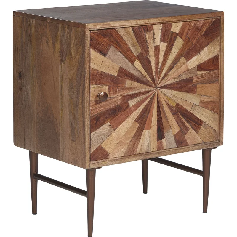 Dorvale Cabinet - Two-tone Brown