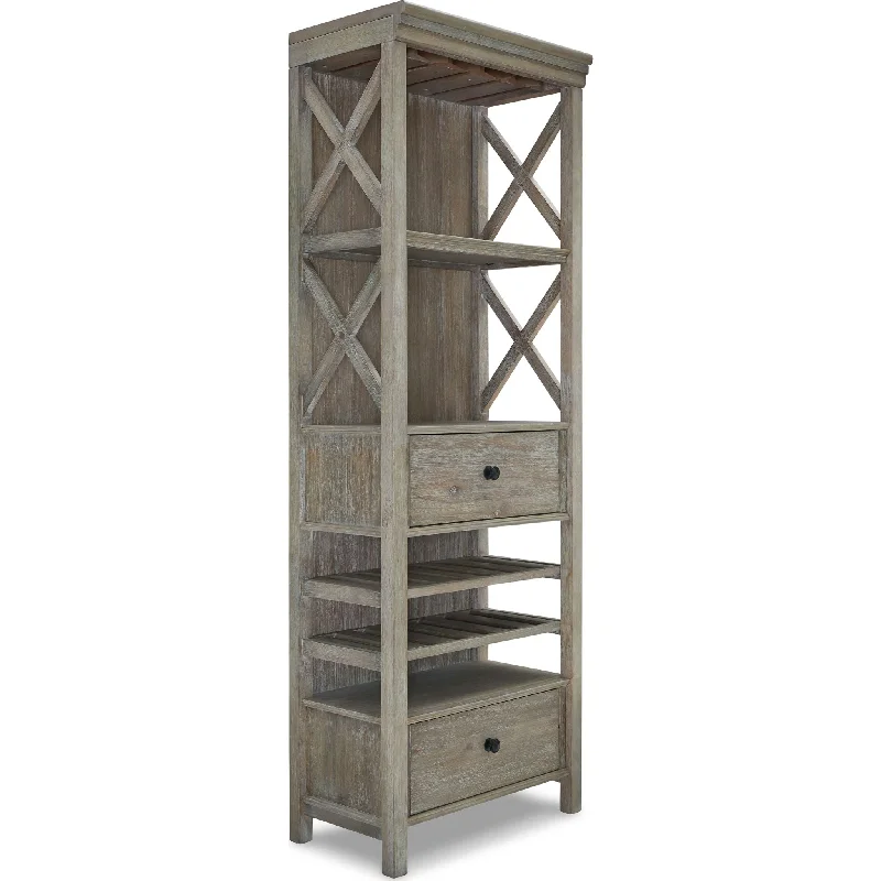 Moreshire Display Cabinet - Bisque - (D799-76)