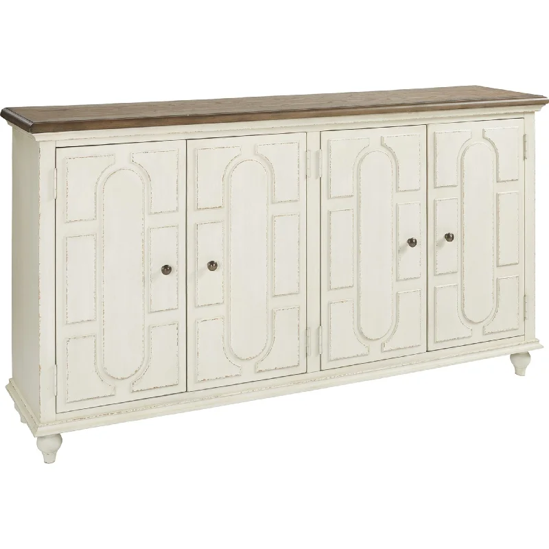 Roranville Cabinet - Antique White